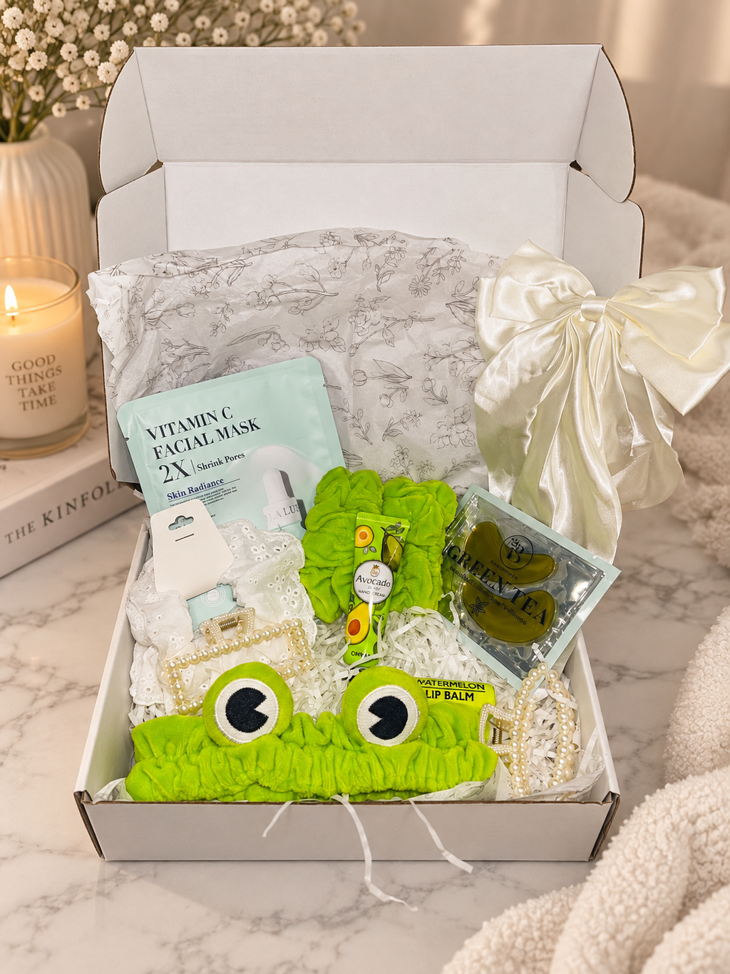 Verdi The Frog Self-Care Gift Box